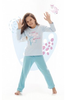Пижама для девочки из хлопка