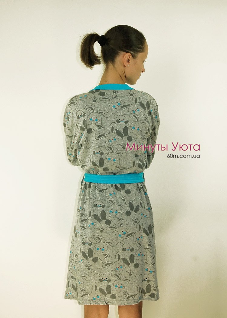 Комплект халат и рубашка 