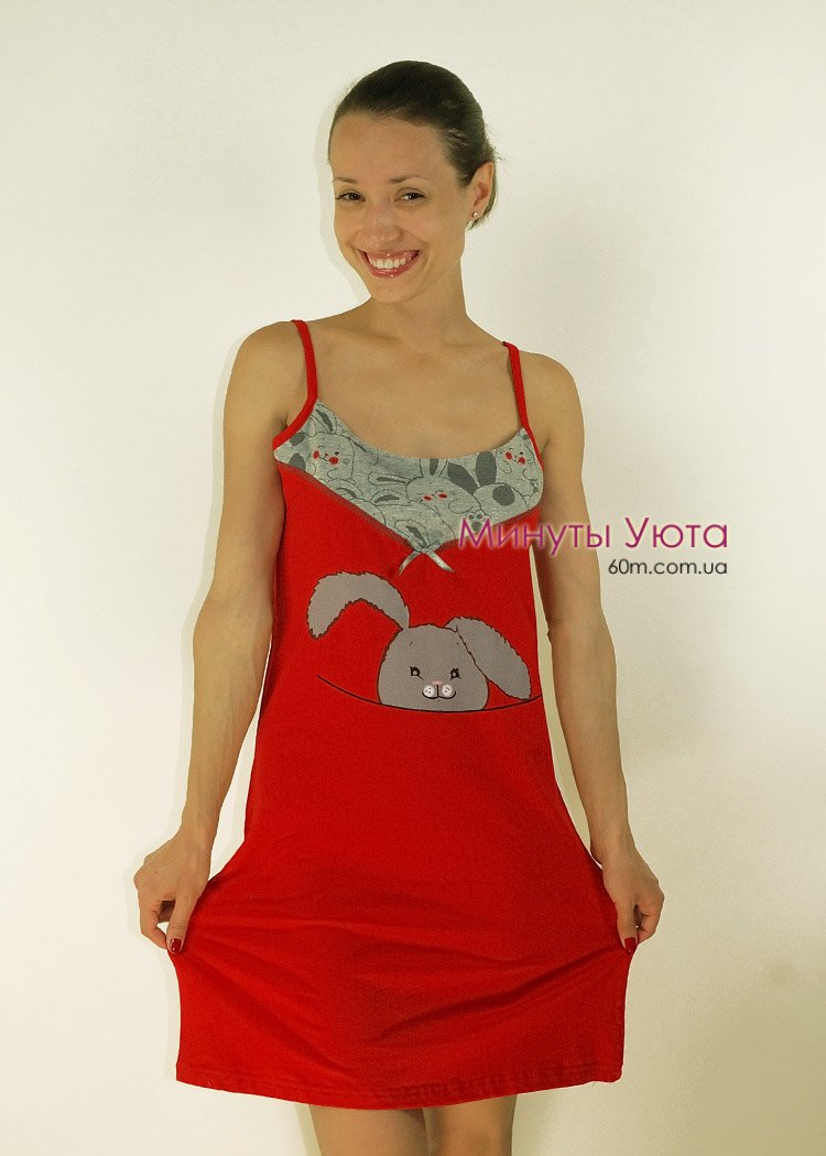 Комплект халат и рубашка 