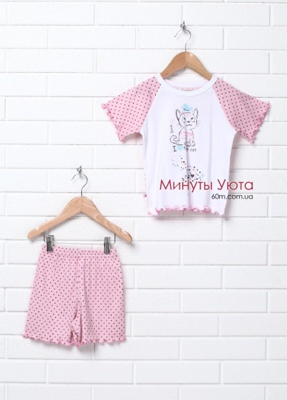 Летняя пижама для девочки с шортиками Соня