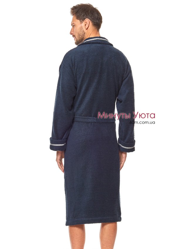 Высококачественный халат для мужчины из хлопка L&L