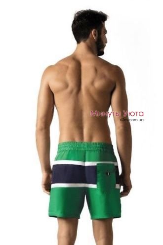 Мужские купальные шорты в зеленом цвете Self