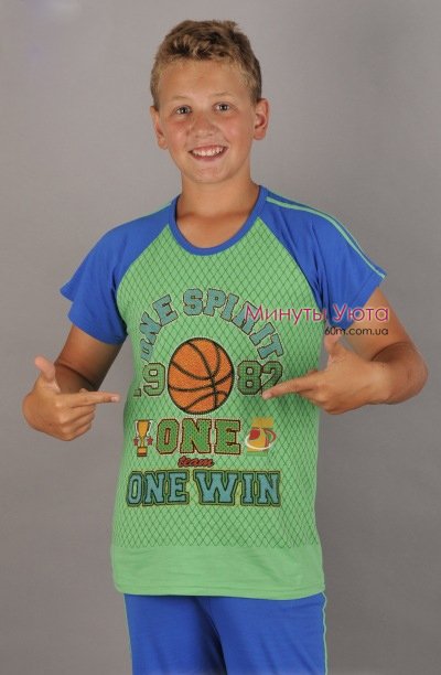 Пижама для мальчика баскетбол с бриджами Cool Comics