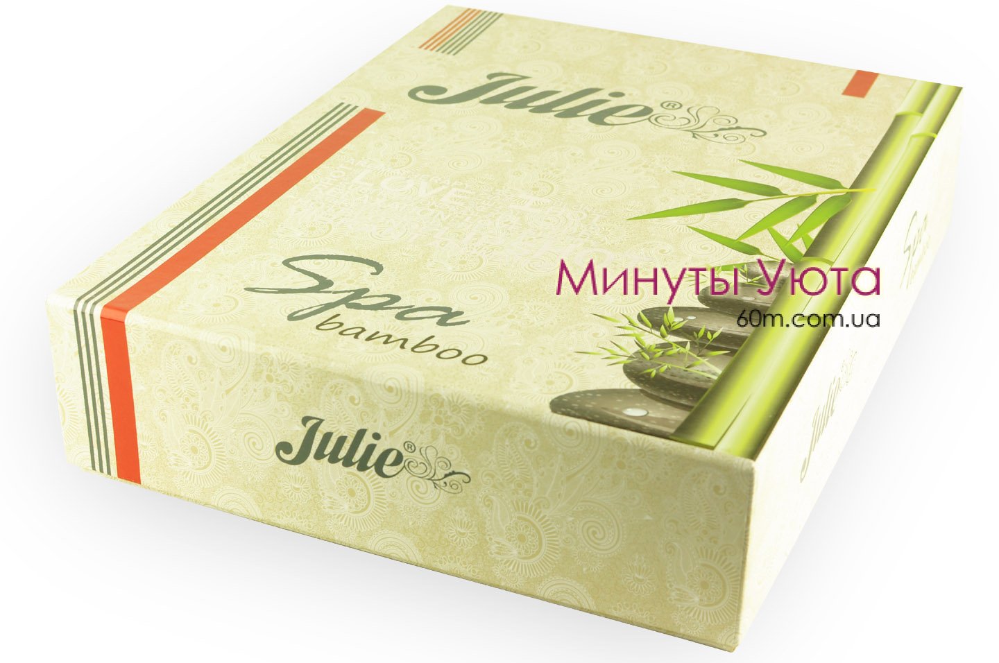 Бамбуковый набор для бани в подарочной коробке Julie