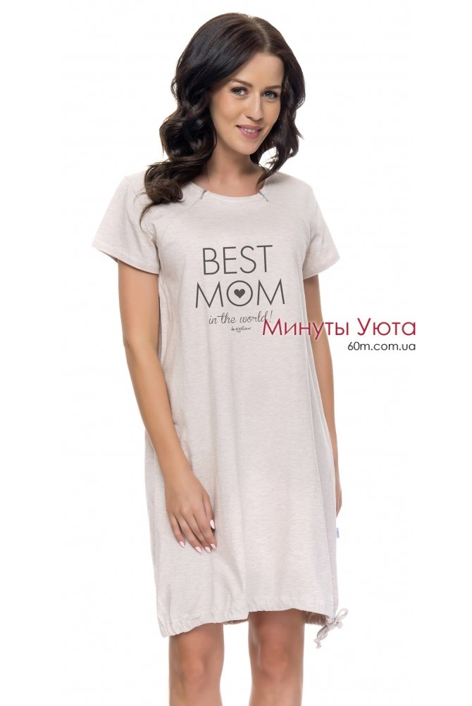 Сорочка для будущих и кормящих мам BEST MOM 