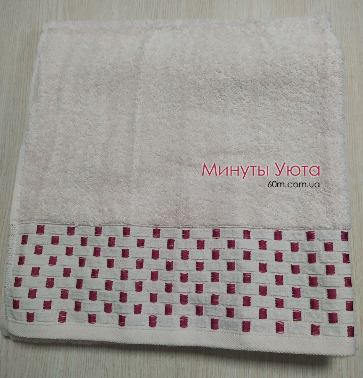 Хлопковое полотенце для сауны нежно-розового цвета Cestepe
