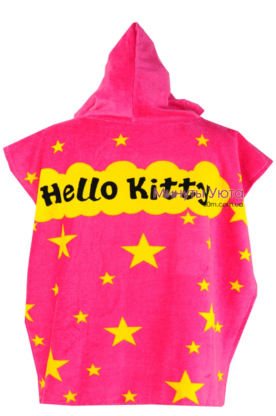 Пляжное полотенце-пончо с Hello Kitty 