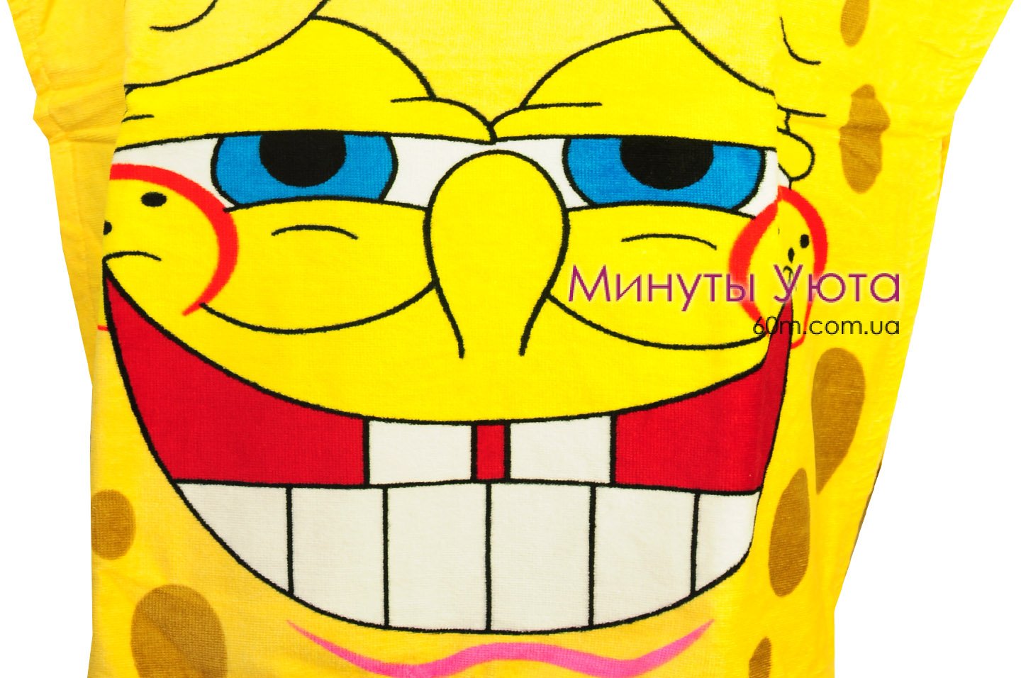 Пляжное полотенце-пончо Sponge Bob Turkey
