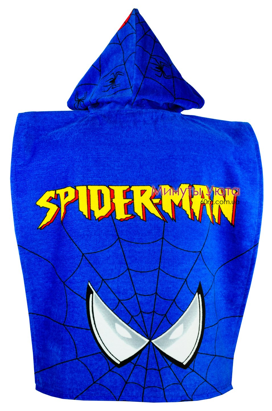Пляжное полотенце-пончо Spider man 