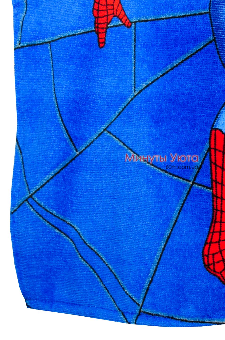 Пляжное полотенце-пончо Spider man 