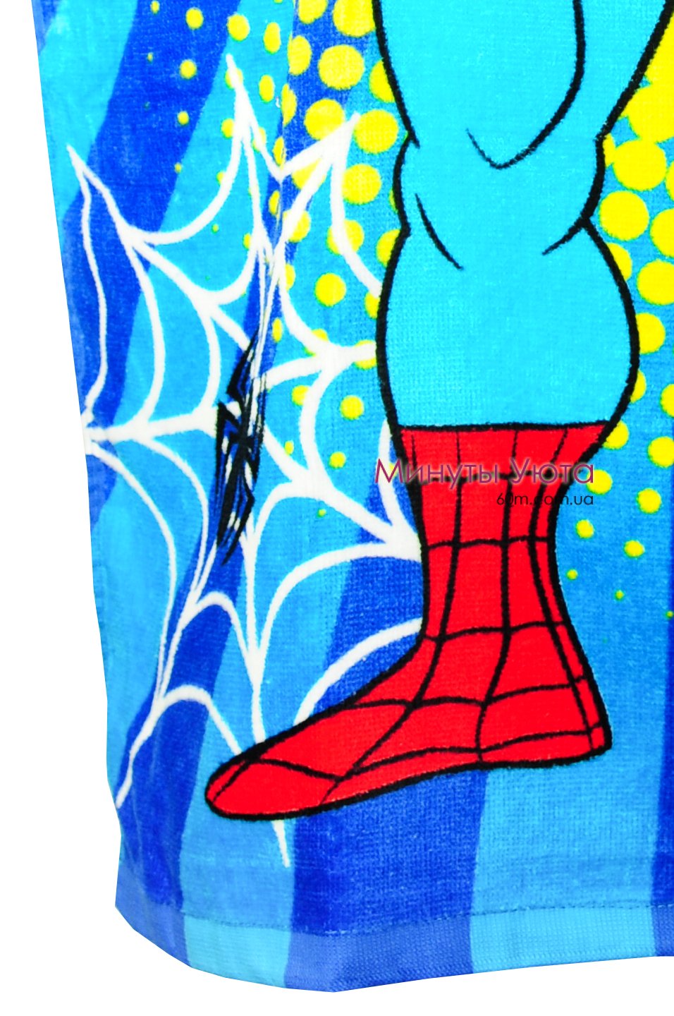 Пляжное полотенце-пончо Spider Man 