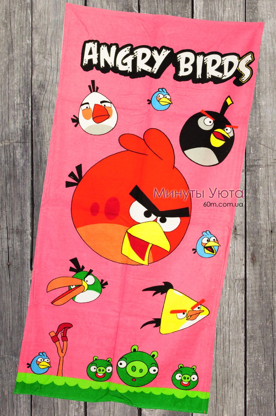 Полотенце пляжное Angry Birds Turkey