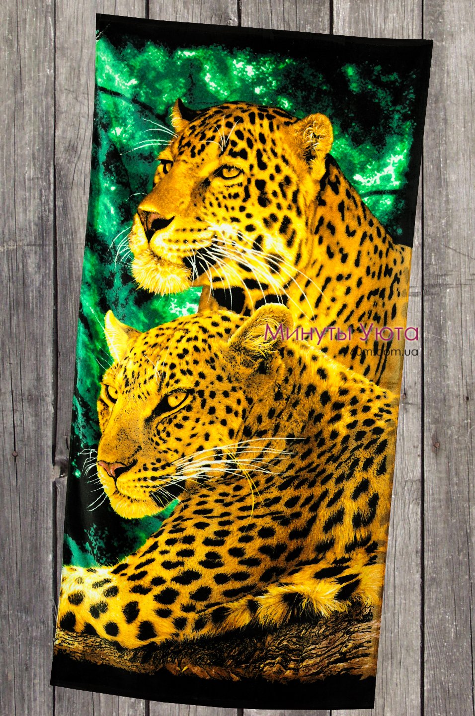 Пляжное полотенце с леопардами China