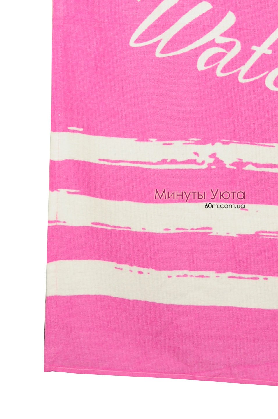 Пляжное полотенце розовый якорь Turkey